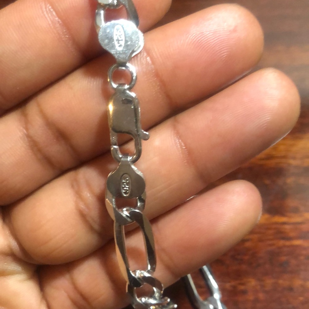 Silver Link Chain - image 4